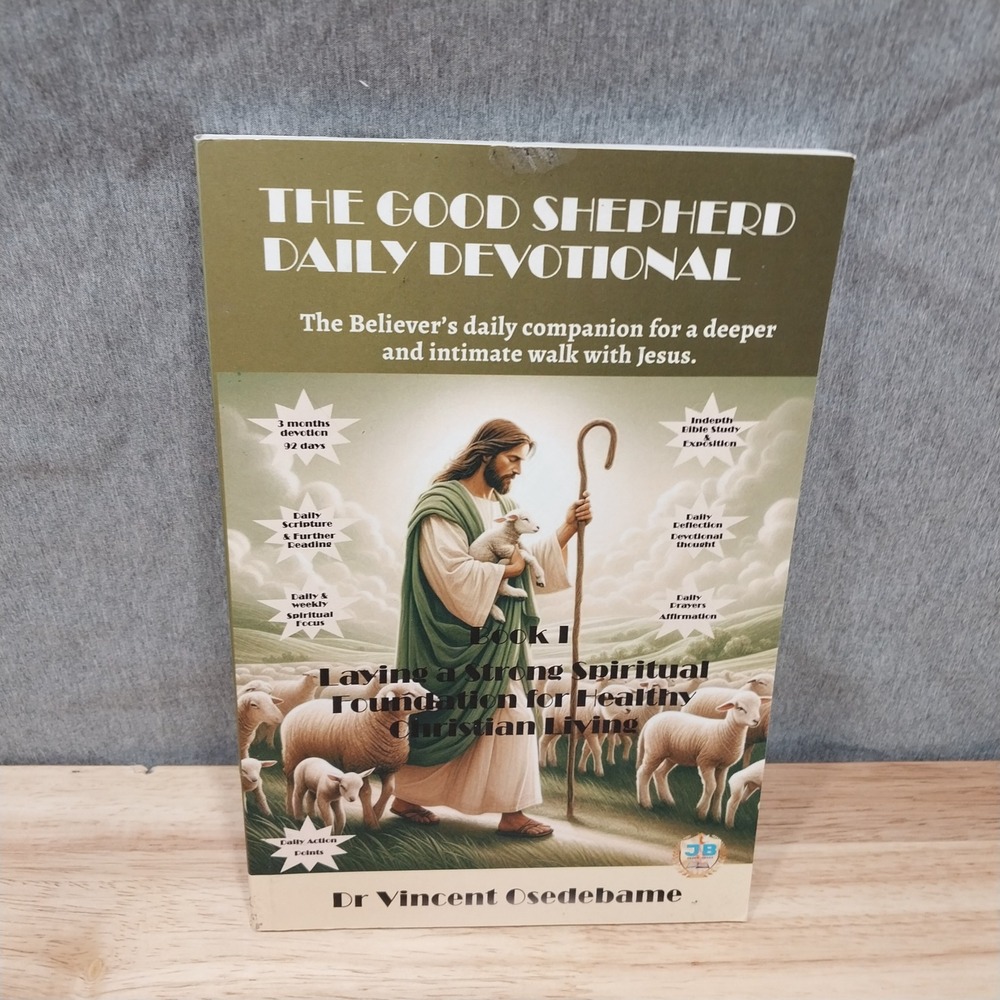 The Good Shepherd Daily Devotional Book 1 Paperback Dr Vincent Osedebame